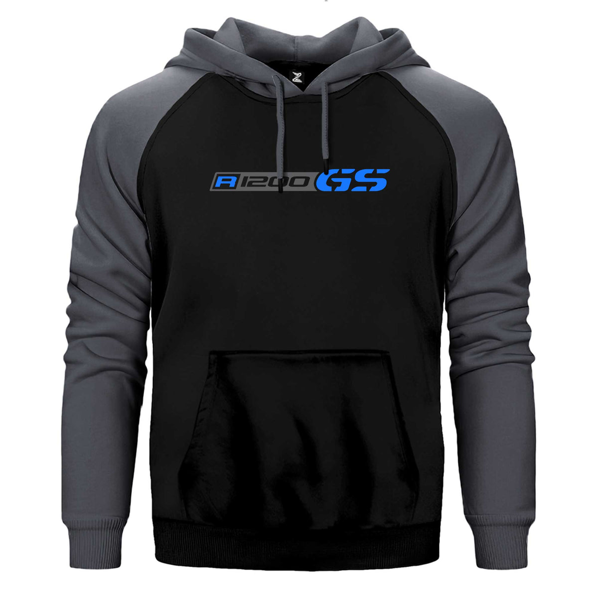 Bmw R1200GS Logo Çift Renk Reglan Kol Sweatshirt / Hoodie