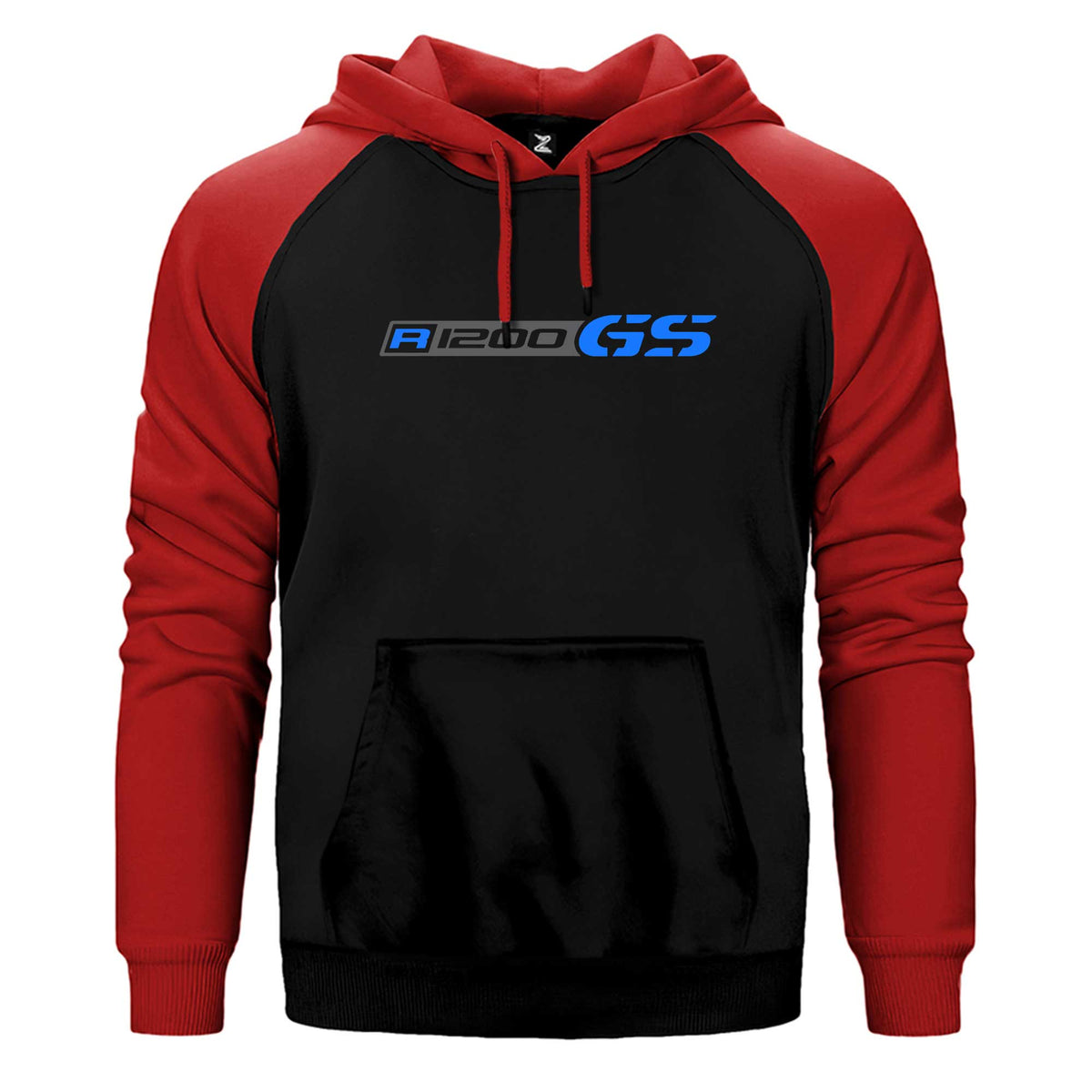 Bmw R1200GS Logo Çift Renk Reglan Kol Sweatshirt / Hoodie