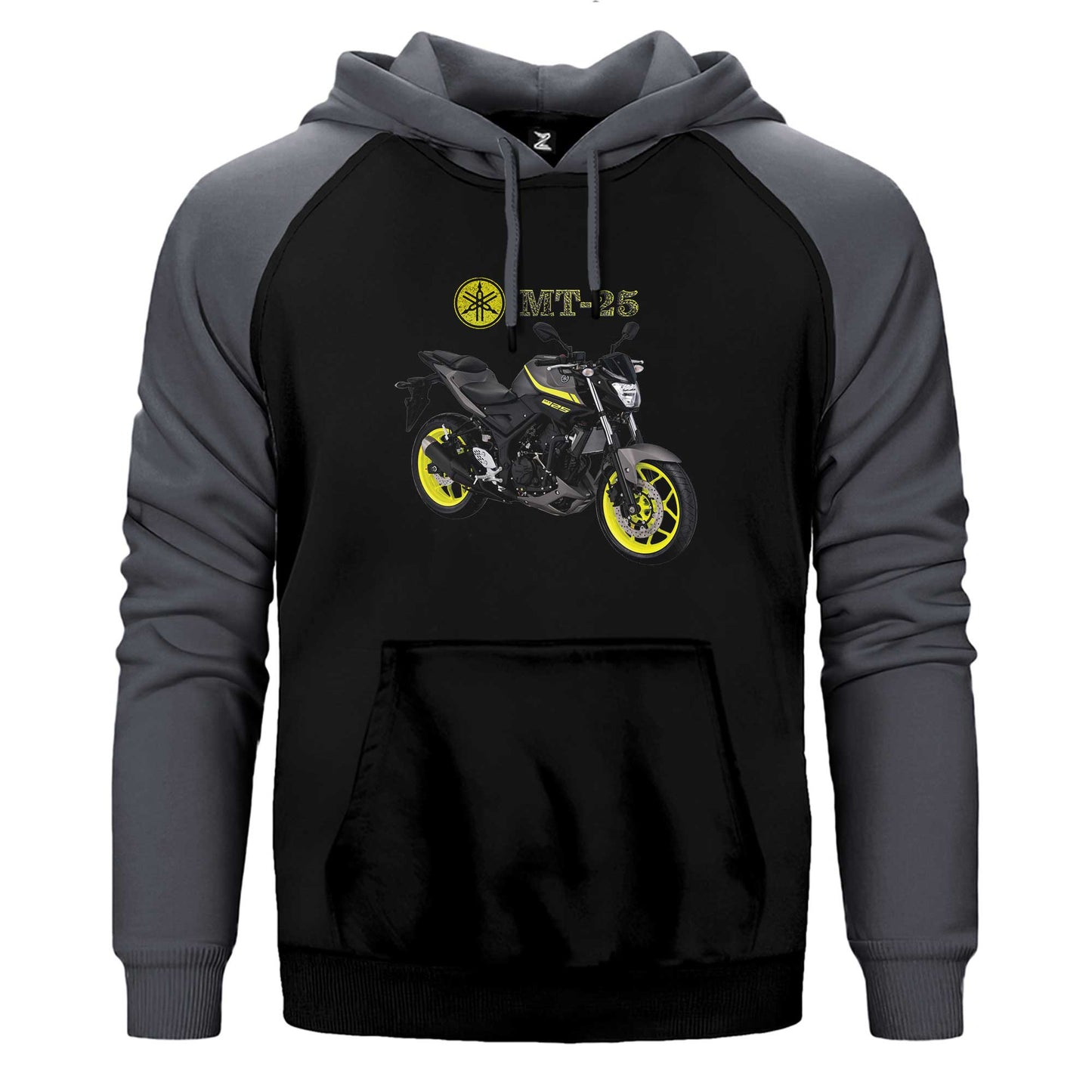 Yamaha MT 25 Çift Renk Reglan Kol Sweatshirt / Hoodie