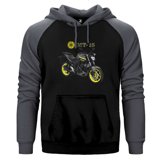 Yamaha MT 25 Çift Renk Reglan Kol Sweatshirt / Hoodie