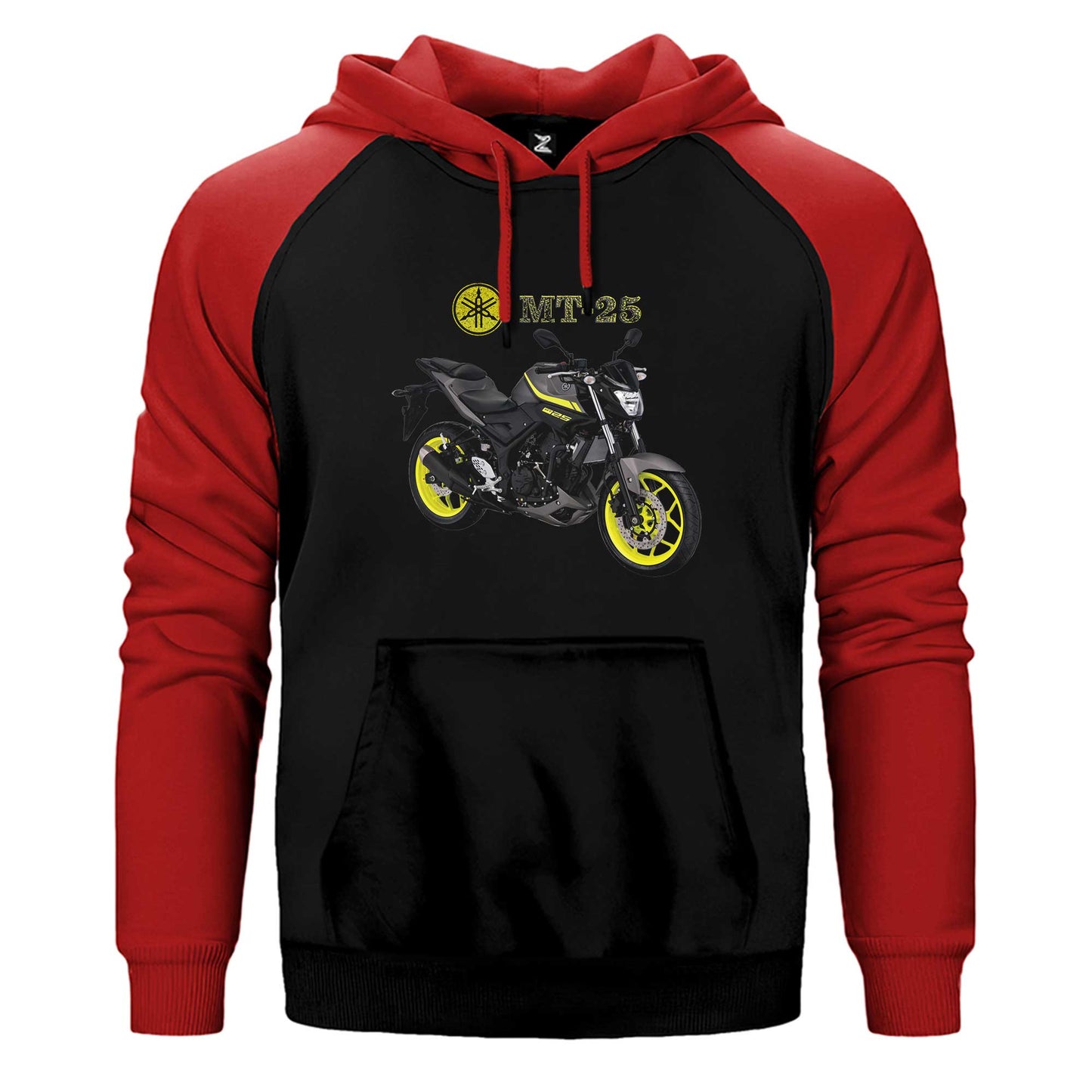 Yamaha MT 25 Çift Renk Reglan Kol Sweatshirt / Hoodie