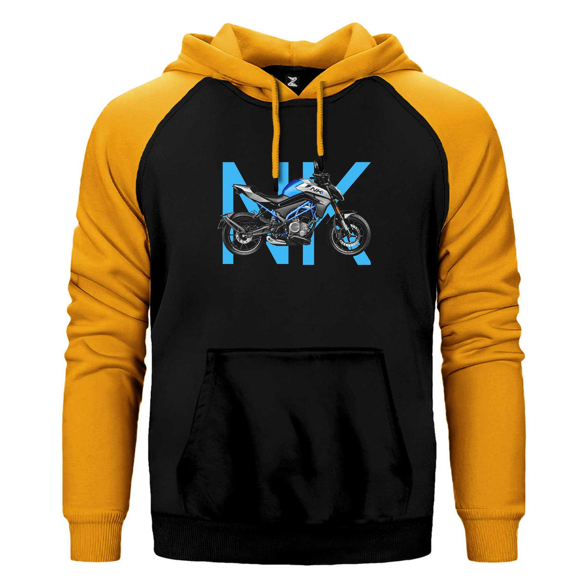 CFMOTO 250NK Text Çift Renk Reglan Kol Sweatshirt / Hoodie
