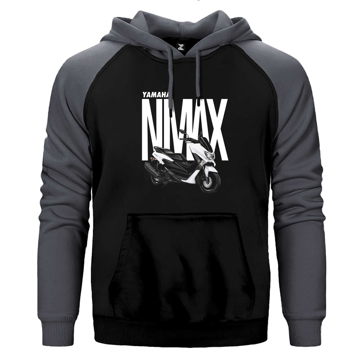 Yamaha Nmax  Çift Renk Reglan Kol Sweatshirt / Hoodie
