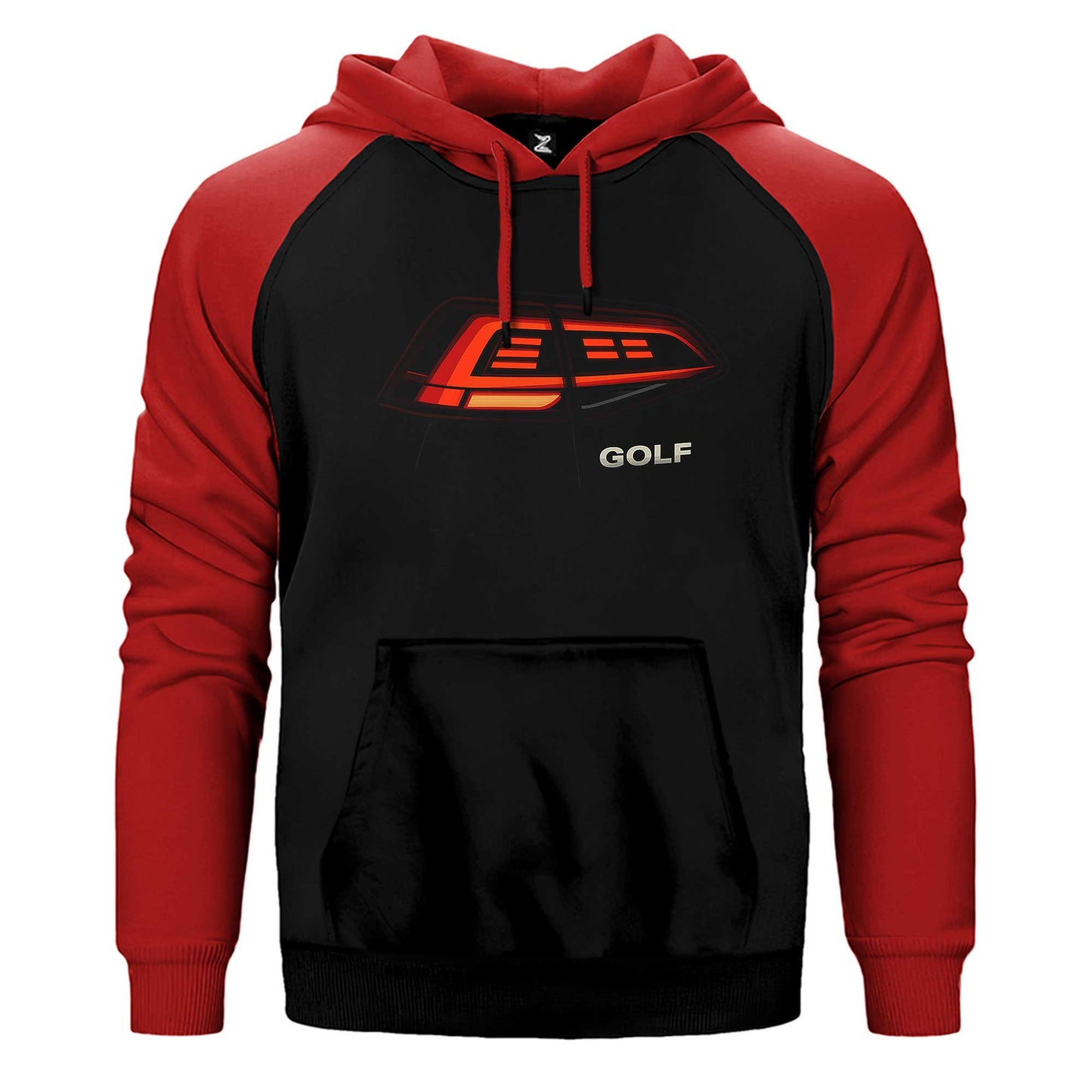 Volksvagen Stop Far Çift Renk Reglan Kol Sweatshirt / Hoodie