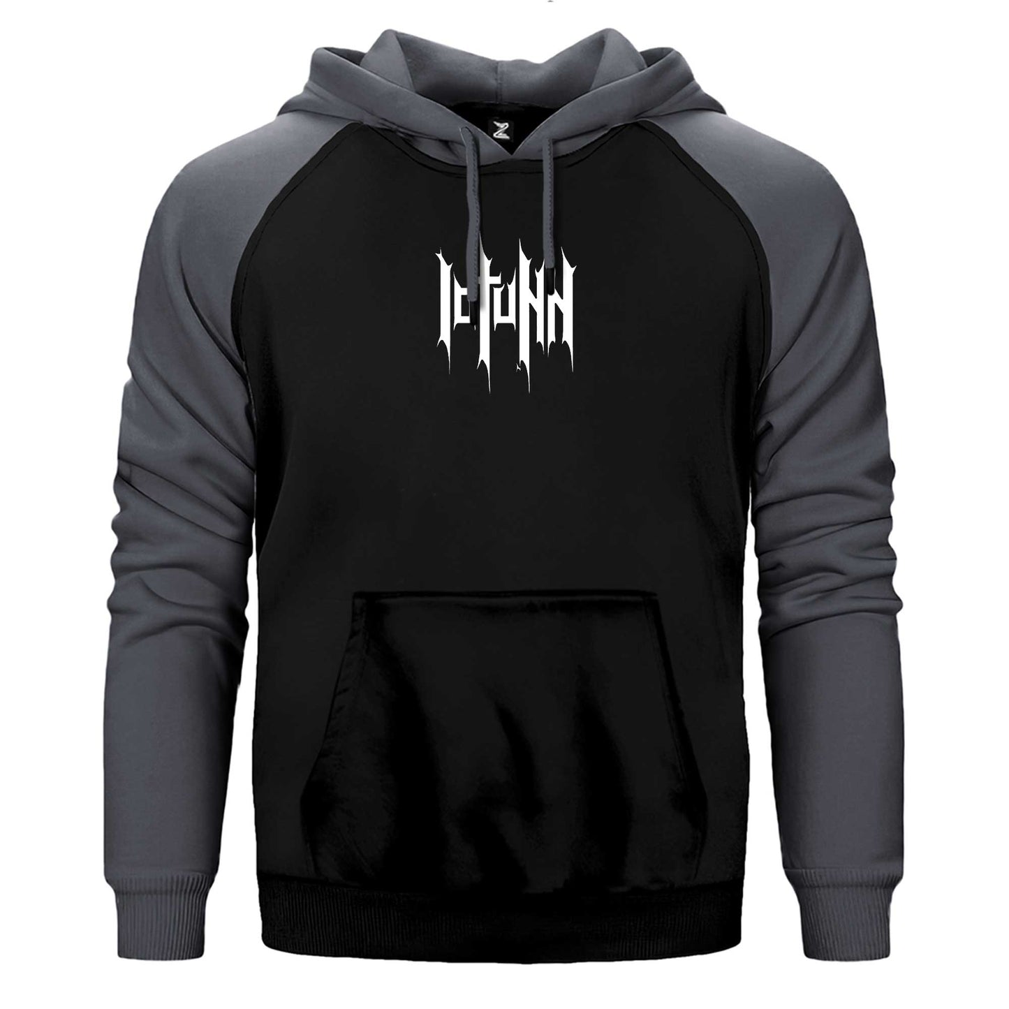 Iotunn Logo Çift Renk Reglan Kol Sweatshirt / Hoodie