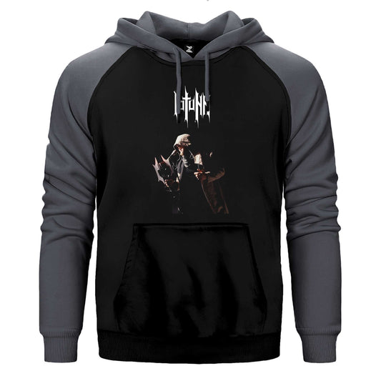 Iotunn Logo Jón Aldara Çift Renk Reglan Kol Sweatshirt / Hoodie