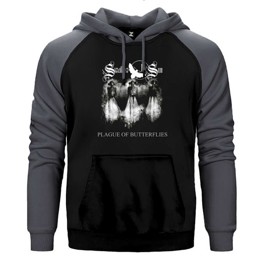Swallow The Sun Plague Of Legends Çift Renk Reglan Kol Sweatshirt / Hoodie
