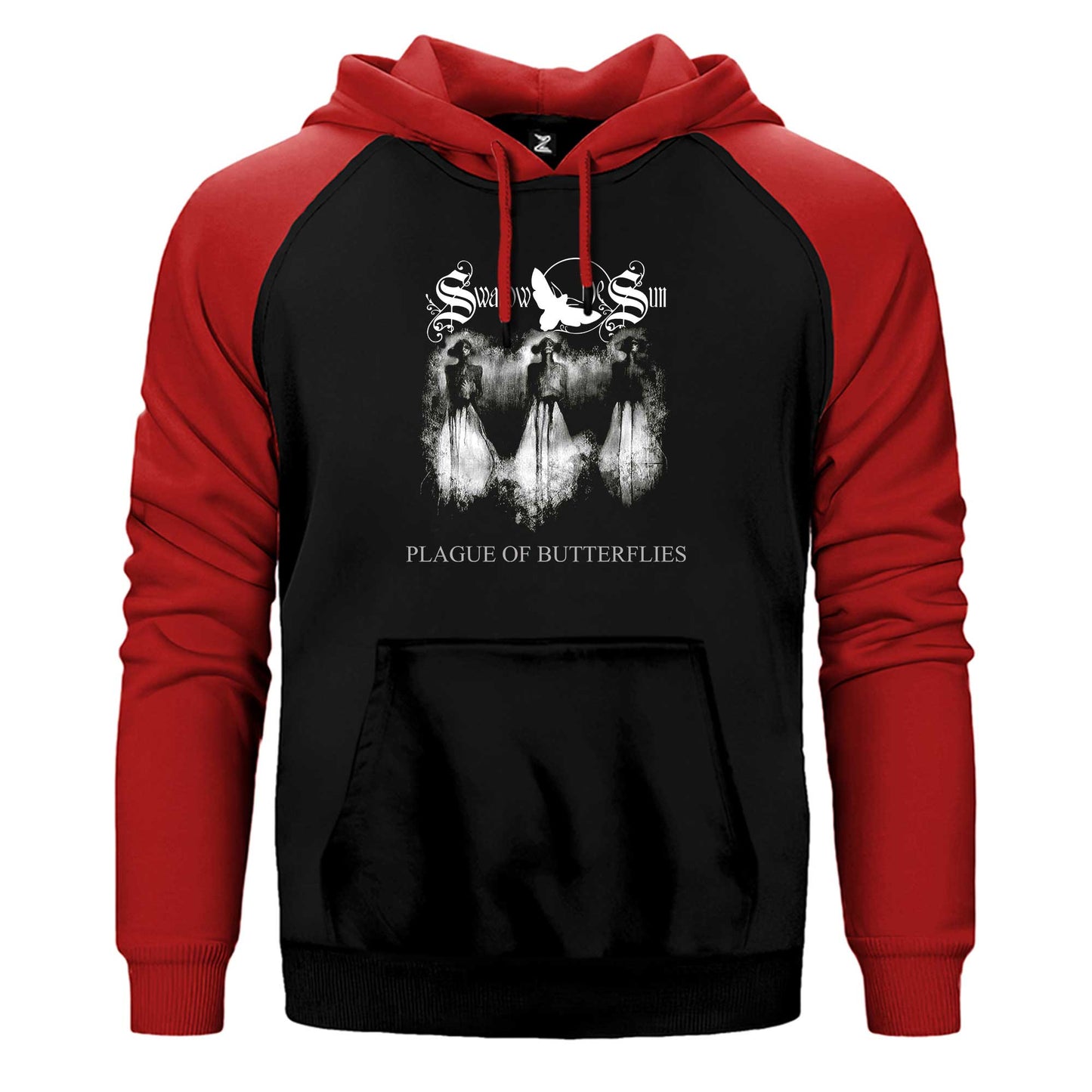Swallow The Sun Plague Of Legends Çift Renk Reglan Kol Sweatshirt / Hoodie