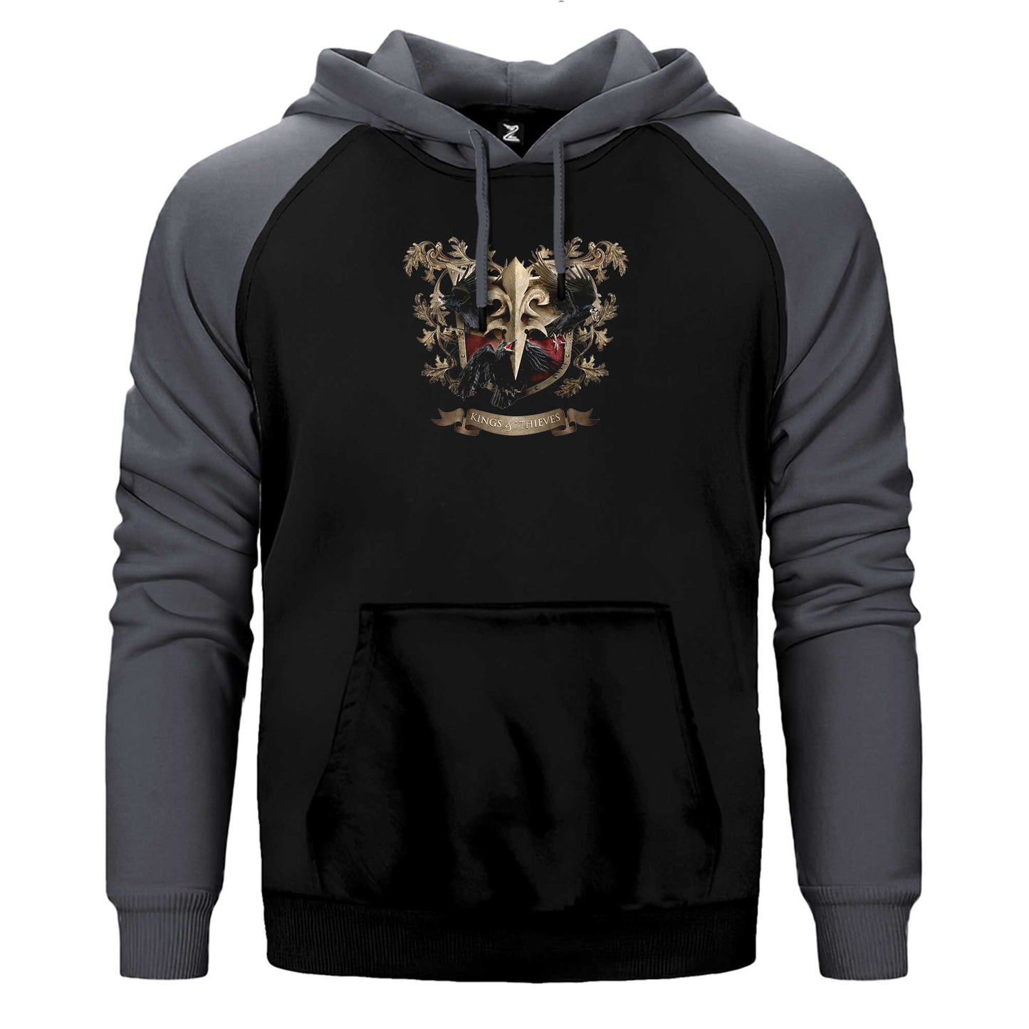 Geoff Tate Kings & Thieves Çift Renk Reglan Kol Sweatshirt / Hoodie