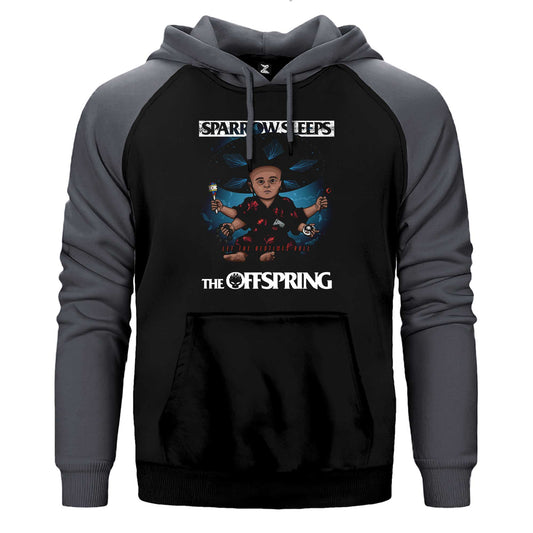 The Offspring Let The Bedtimes Roll Çift Renk Reglan Kol Sweatshirt / Hoodie