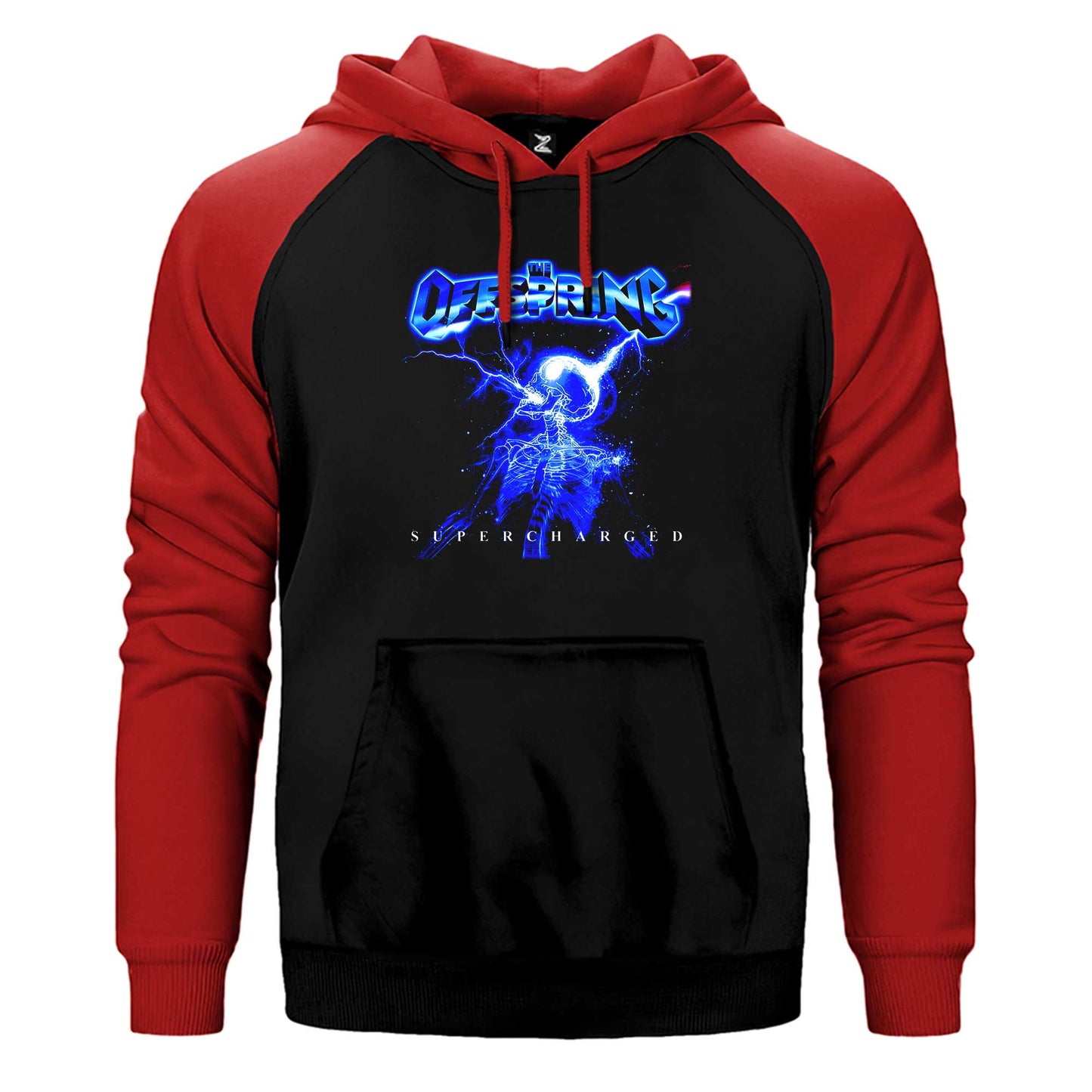 The Offspring Supercharged Çift Renk Reglan Kol Sweatshirt / Hoodie