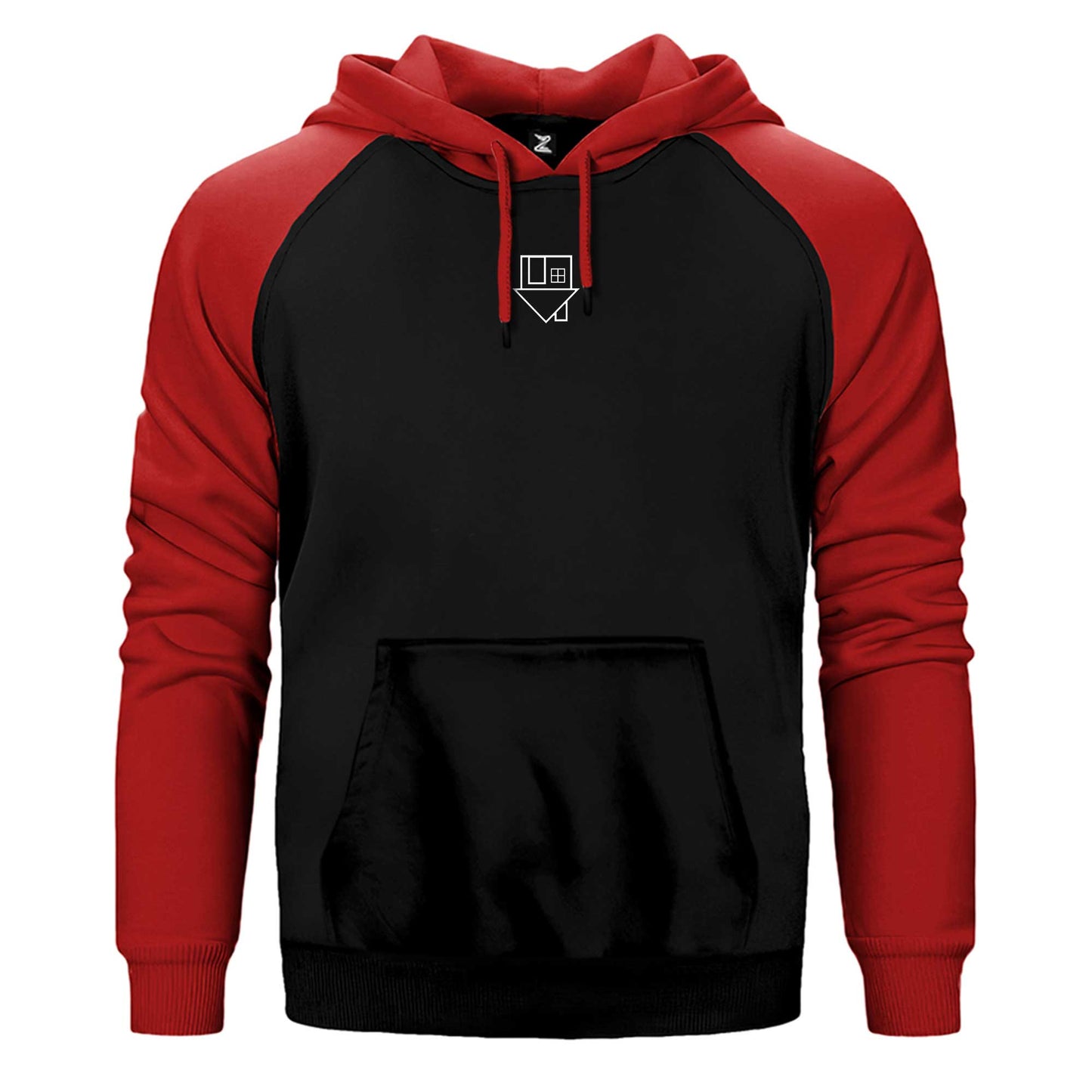 The Neighbourhood Black Logo Çift Renk Reglan Kol Sweatshirt / Hoodie