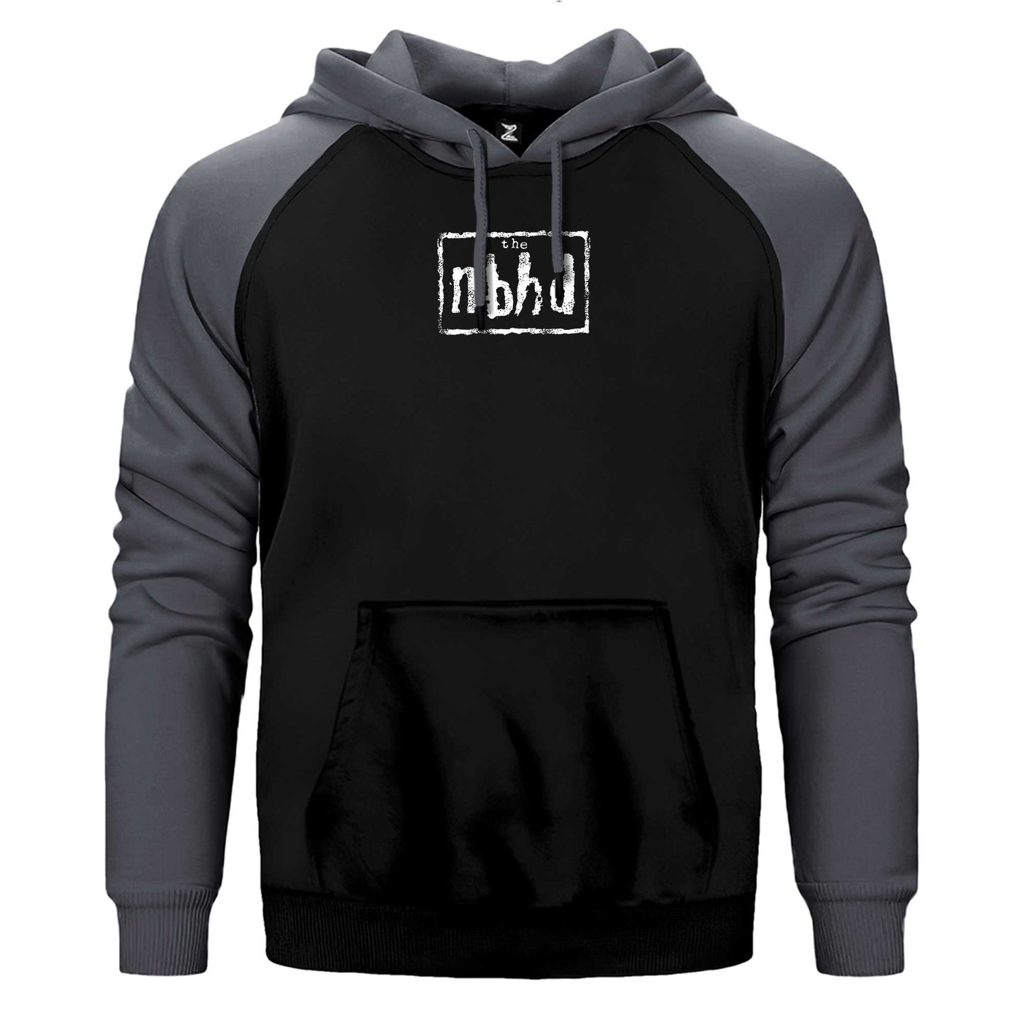 The Neigbourhood Nbhd Black Çift Renk Reglan Kol Sweatshirt / Hoodie