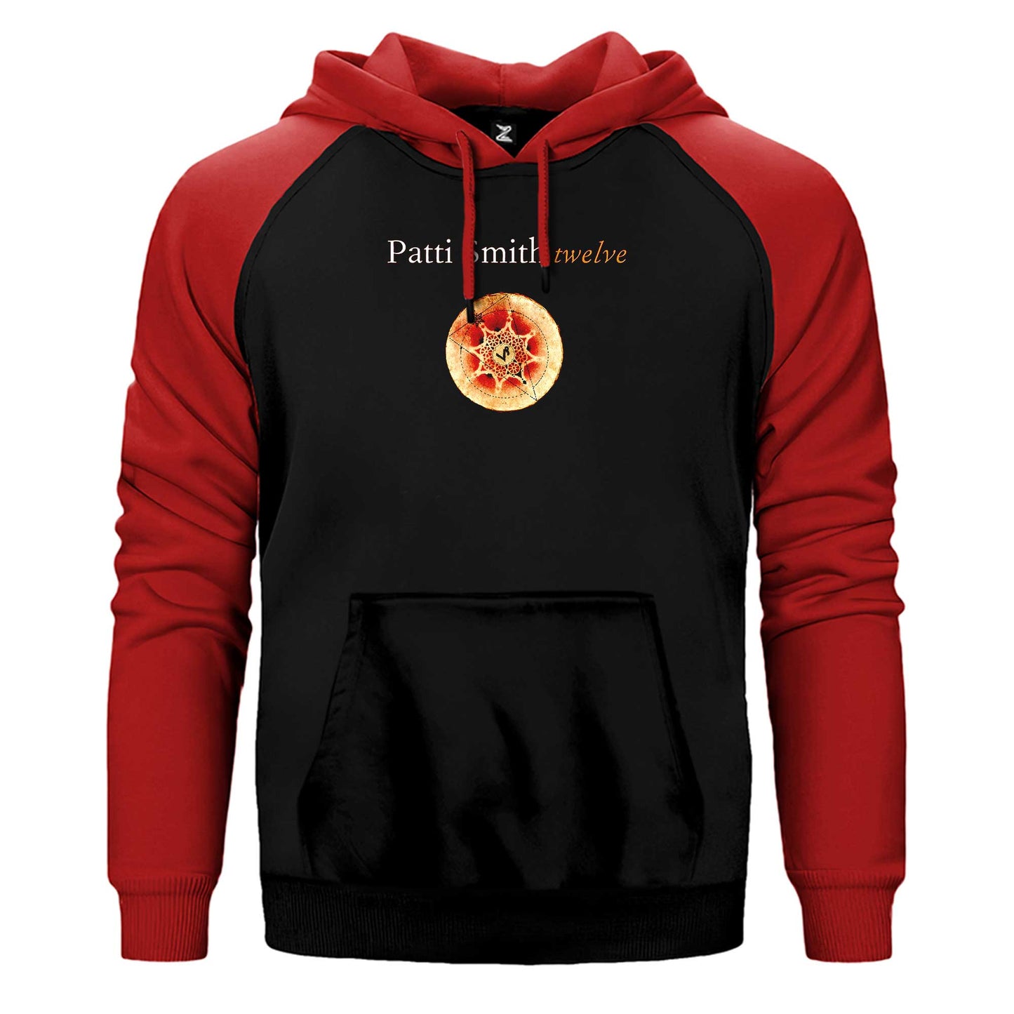 Patti Smith Twelve Çift Renk Reglan Kol Sweatshirt / Hoodie