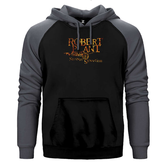 Robert Plant And The Strange Sensation Çift Renk Reglan Kol Sweatshirt / Hoodie