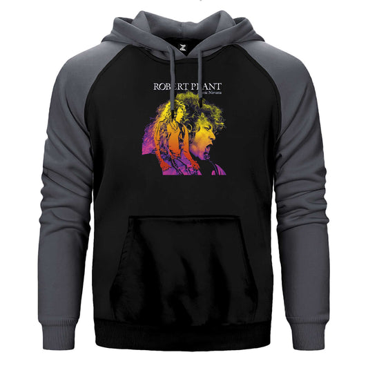 Robert Plant Manic Nirvana Çift Renk Reglan Kol Sweatshirt / Hoodie