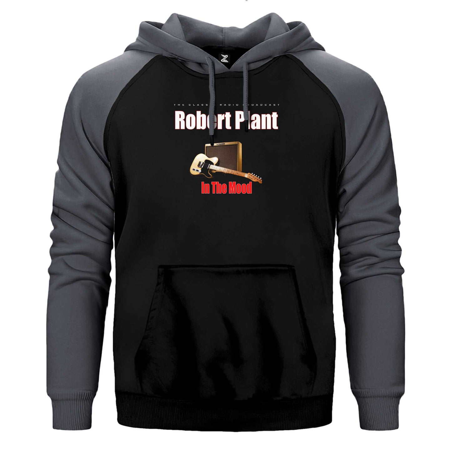 Robert Plant The Classic Radio Broadcast Çift Renk Reglan Kol Sweatshirt / Hoodie