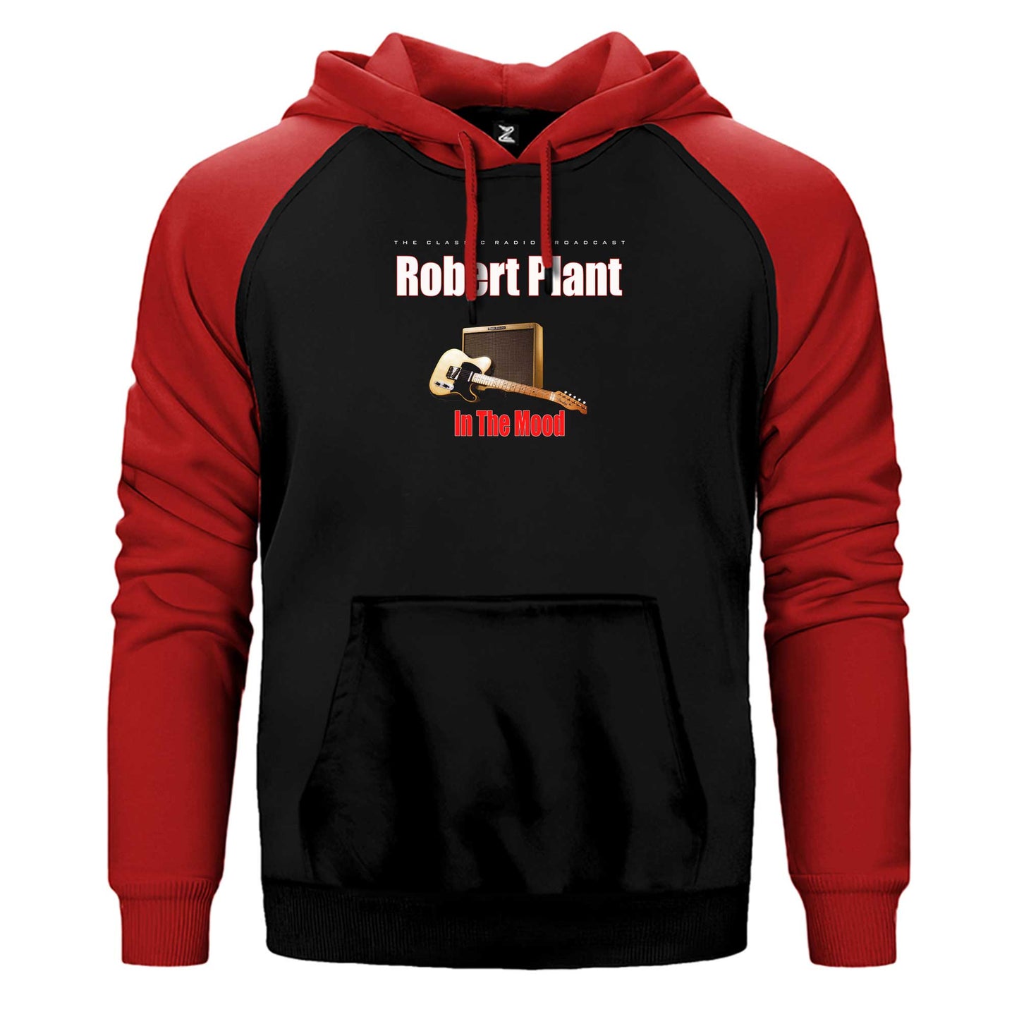 Robert Plant The Classic Radio Broadcast Çift Renk Reglan Kol Sweatshirt / Hoodie
