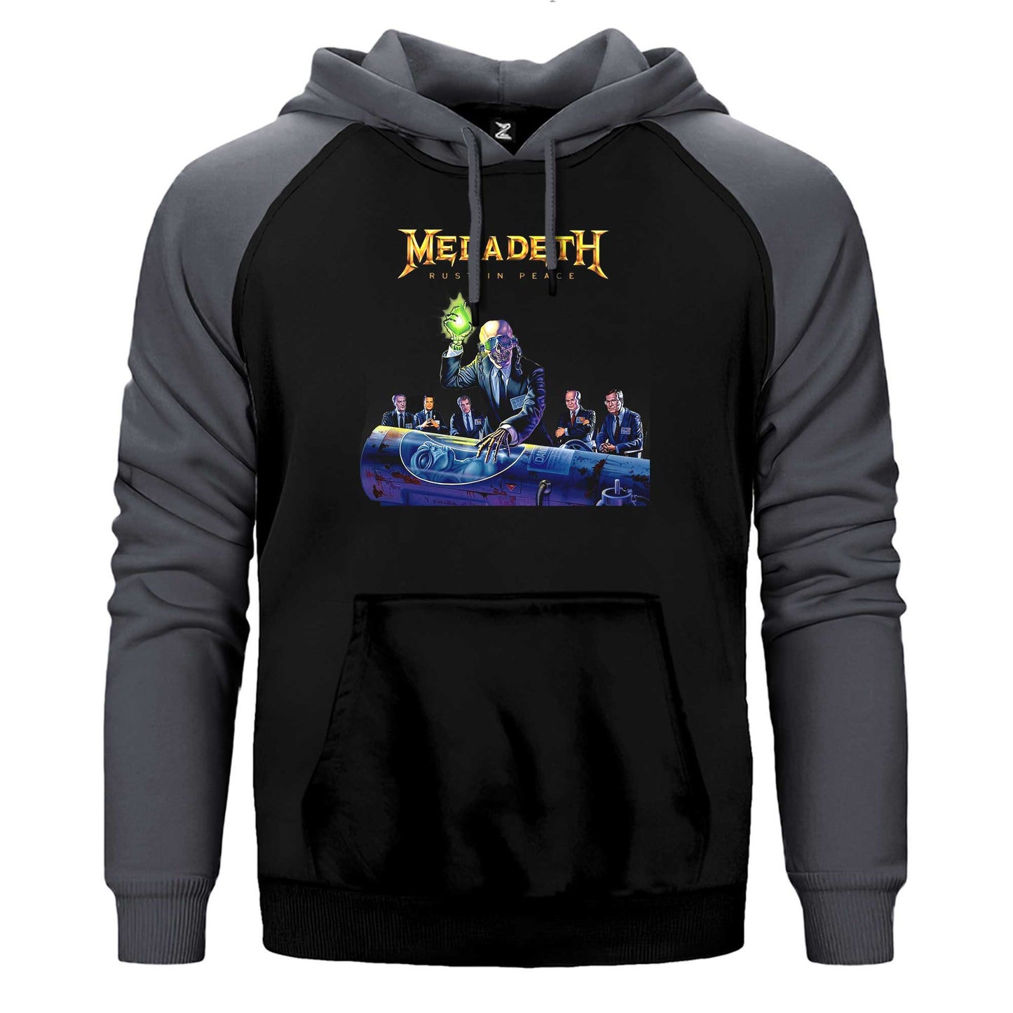 Megadeth Rust İn Peace New Çift Renk Reglan Kol Sweatshirt / Hoodie