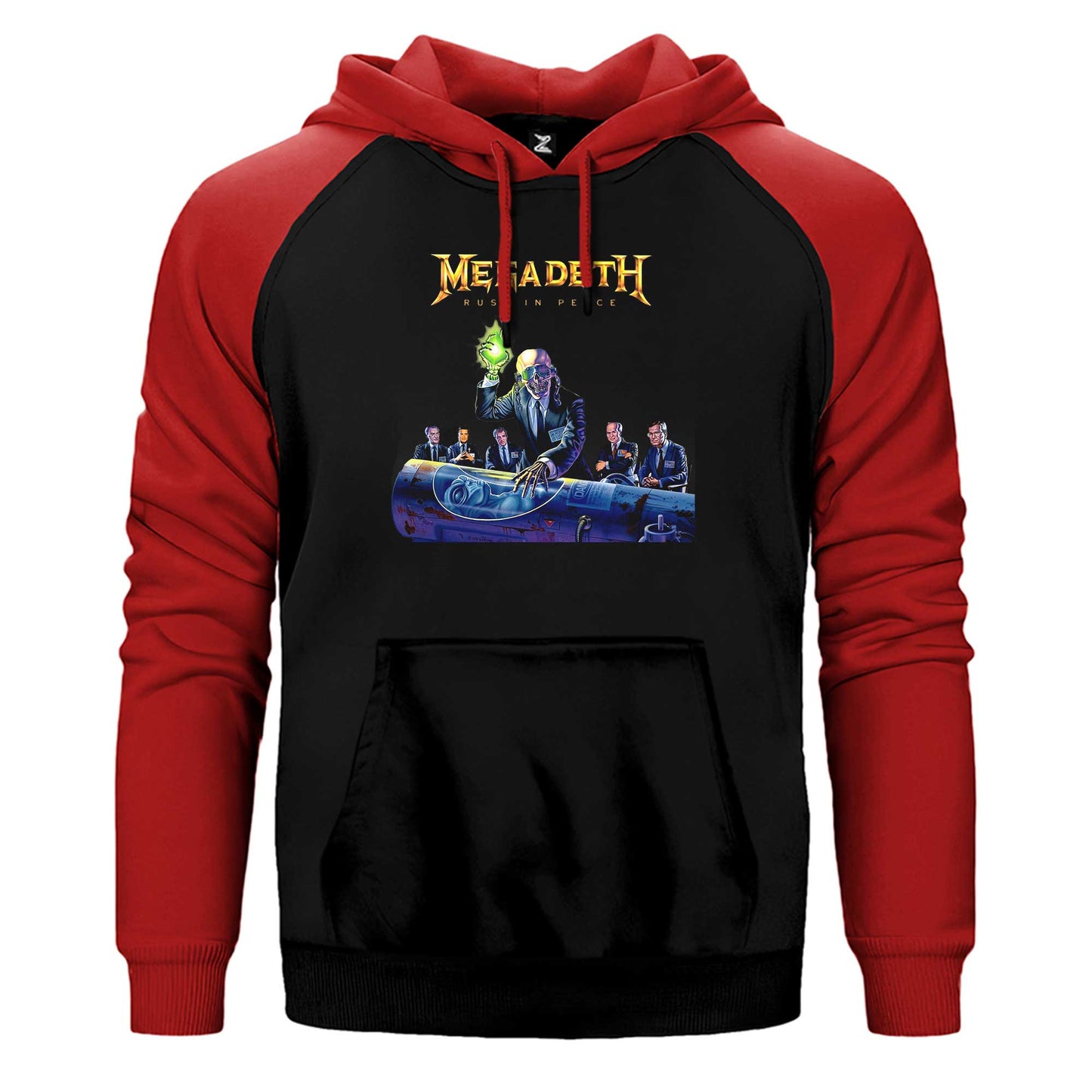 Megadeth Rust İn Peace New Çift Renk Reglan Kol Sweatshirt / Hoodie
