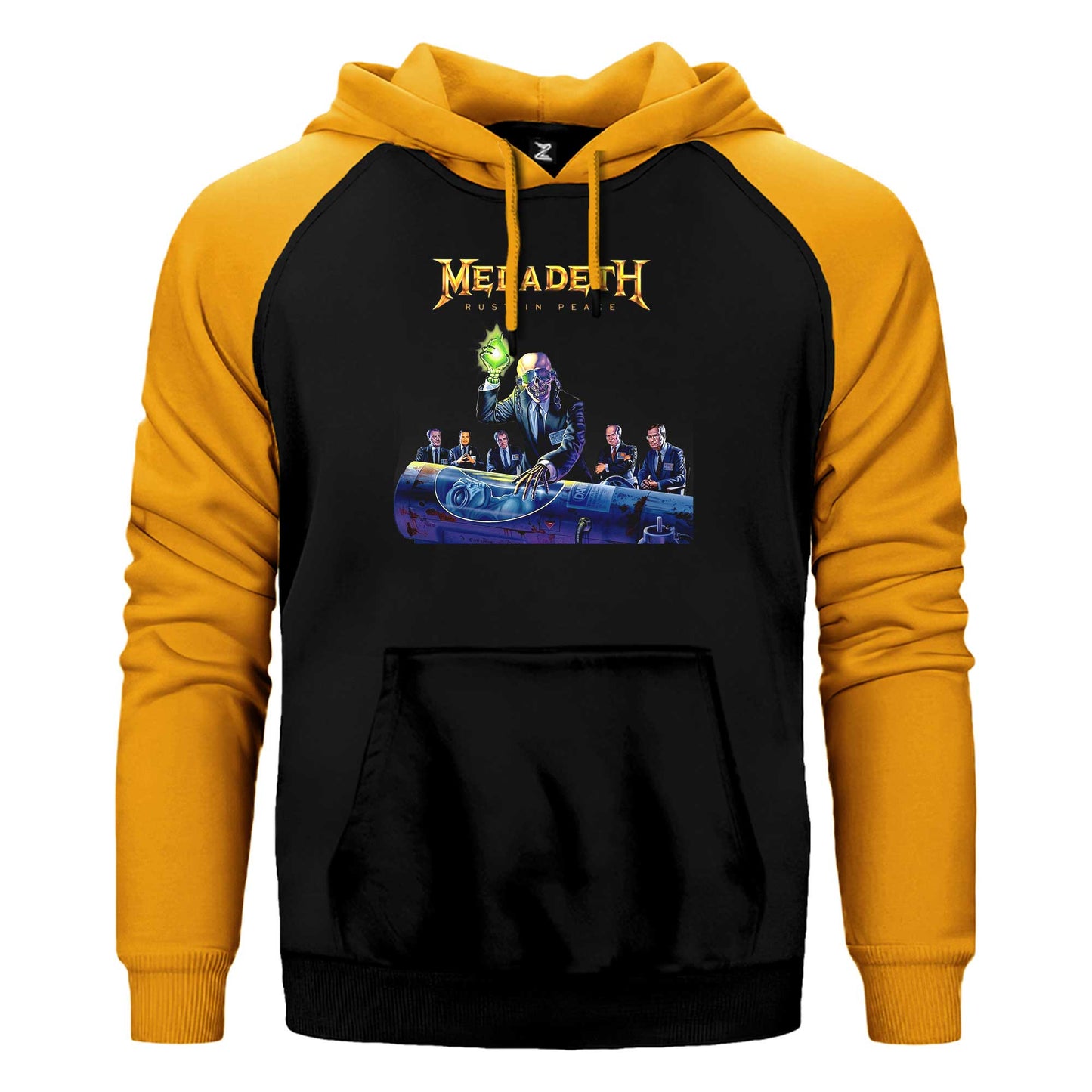 Megadeth Rust İn Peace New Çift Renk Reglan Kol Sweatshirt / Hoodie