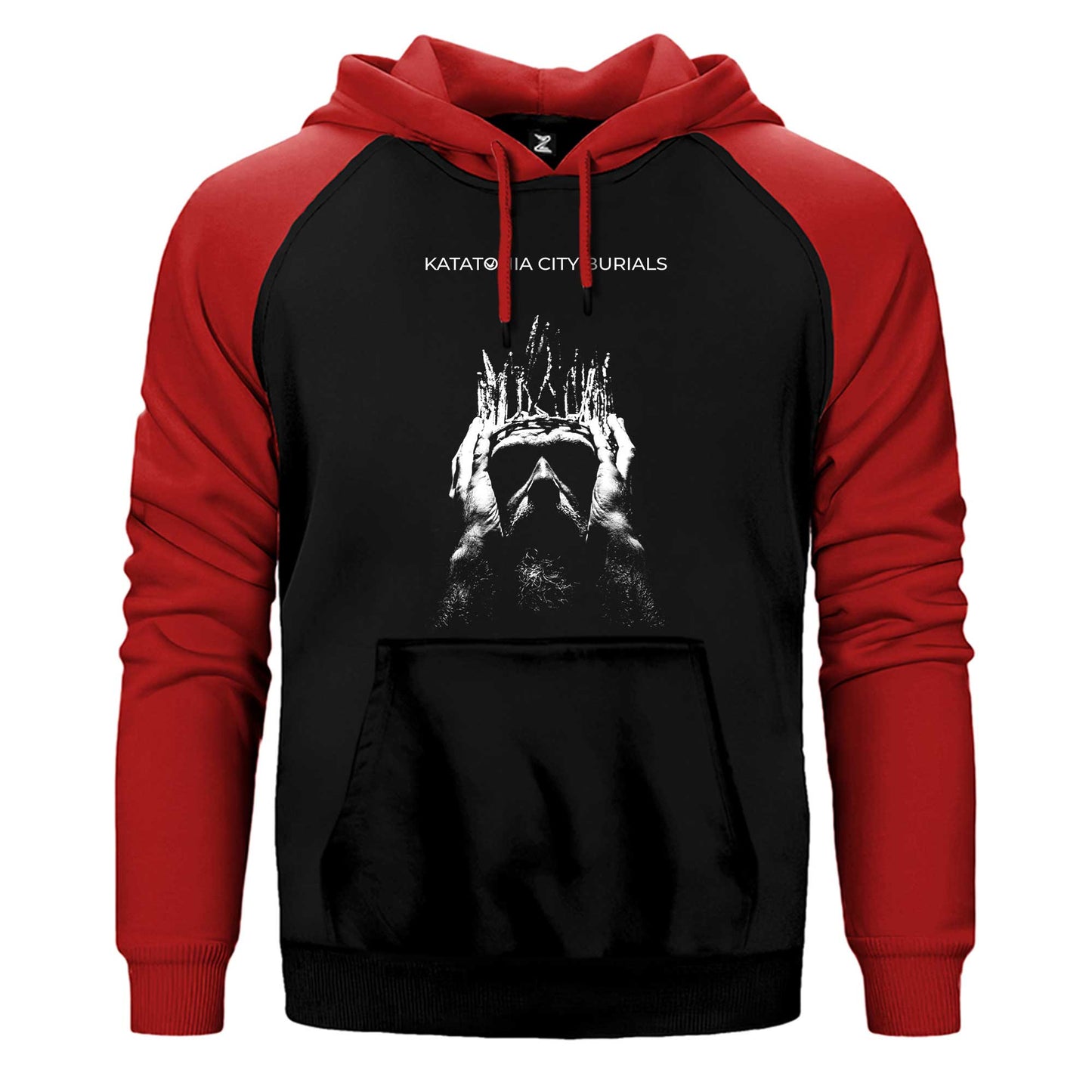 Katatonia City Burials Çift Renk Reglan Kol Sweatshirt / Hoodie