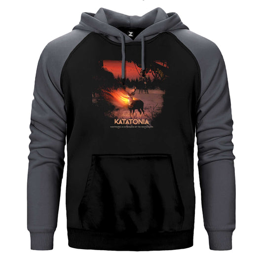 Katatonia Nightmares Çift Renk Reglan Kol Sweatshirt / Hoodie