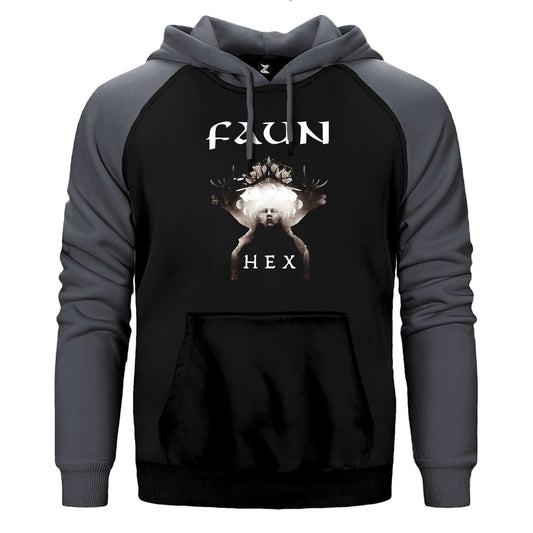 Faun Hex Çift Renk Reglan Kol Sweatshirt / Hoodie