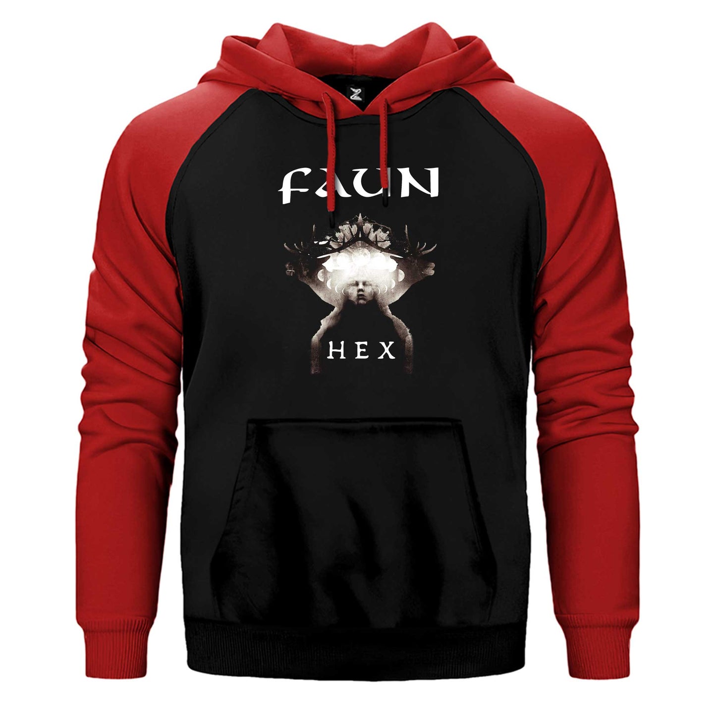Faun Hex Çift Renk Reglan Kol Sweatshirt / Hoodie