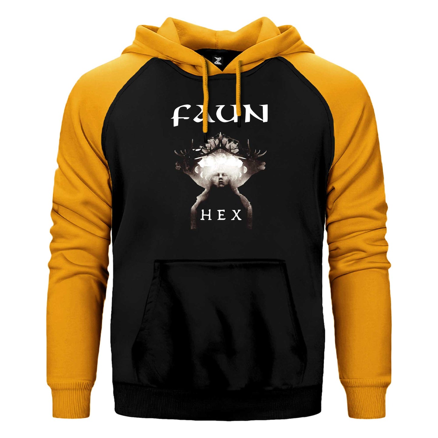 Faun Hex Çift Renk Reglan Kol Sweatshirt / Hoodie