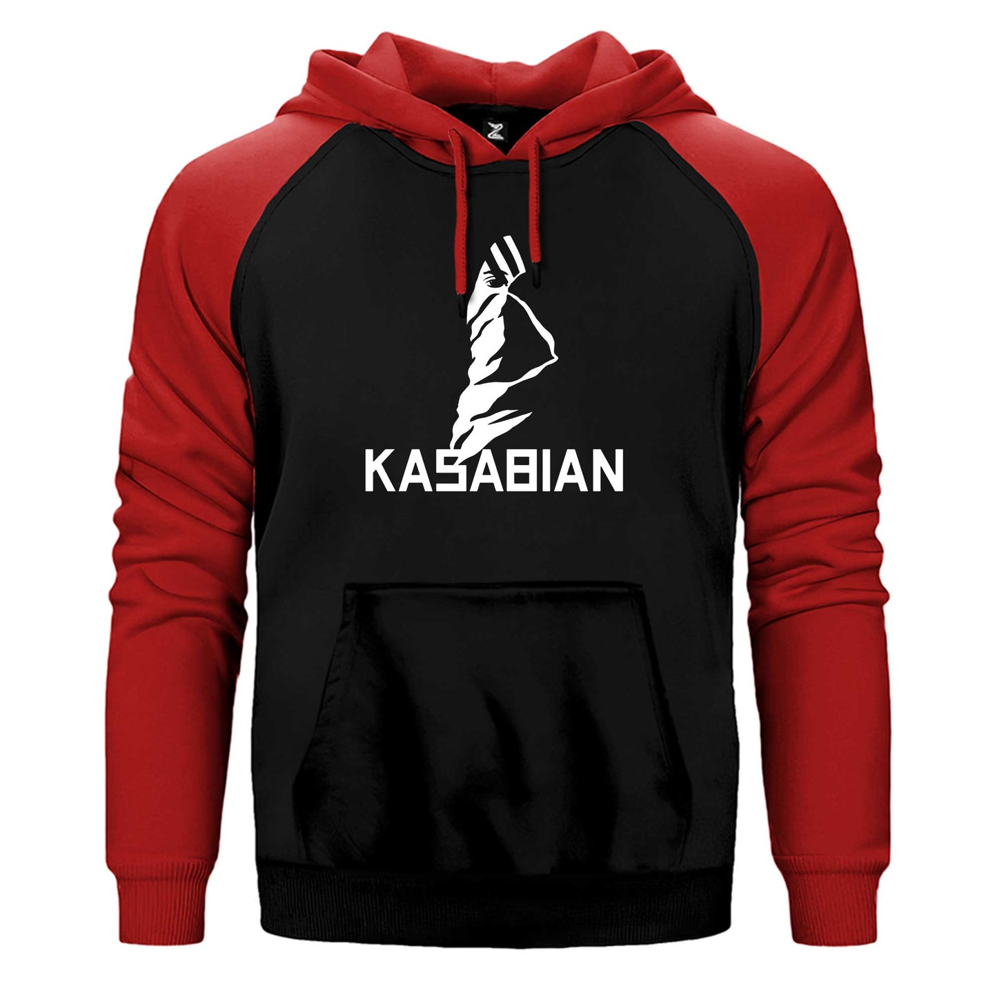 Kasabian Silüet Çift Renk Reglan Kol Sweatshirt / Hoodie