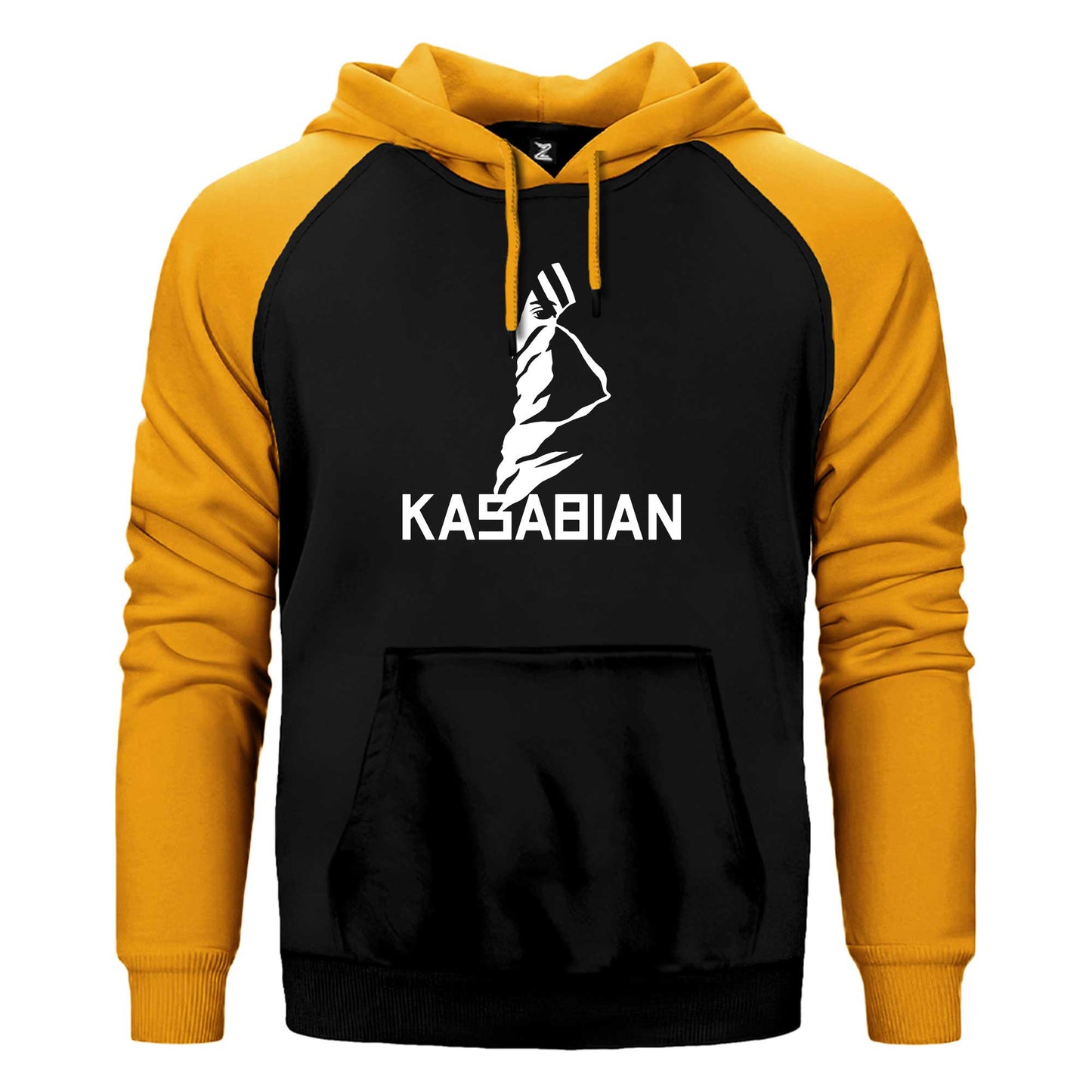 Kasabian Silüet Çift Renk Reglan Kol Sweatshirt / Hoodie