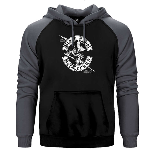 Black Label Society Berzerkus Çift Renk Reglan Kol Sweatshirt / Hoodie