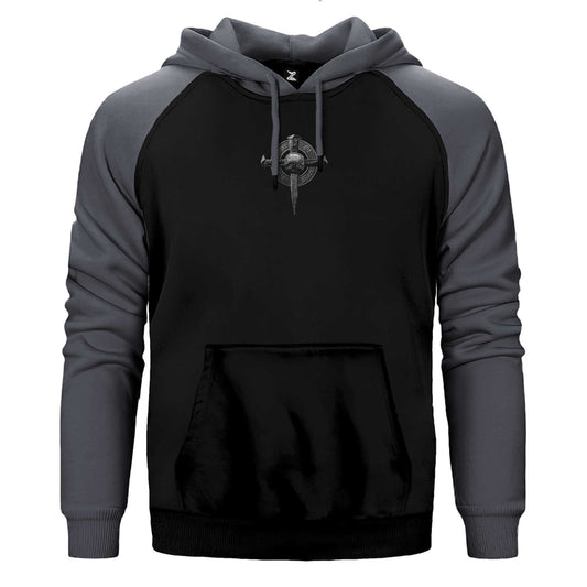 Black Label Society Order of The Black Silver Çift Renk Reglan Kol Sweatshirt / Hoodie