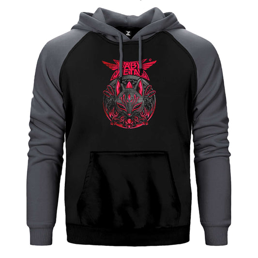 Babymetal Maneki Neko Çift Renk Reglan Kol Sweatshirt / Hoodie