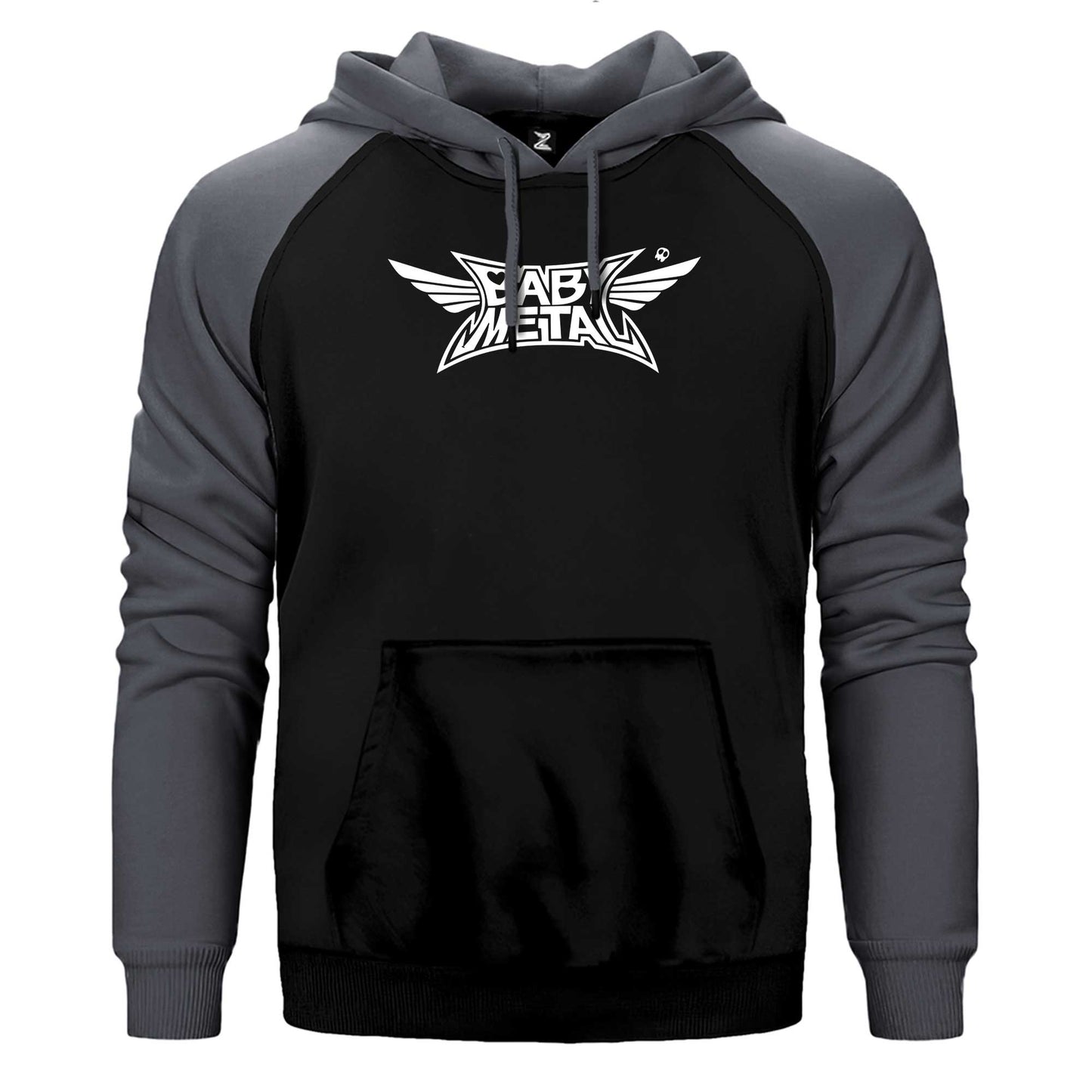 Babymetal Logo Çift Renk Reglan Kol Sweatshirt / Hoodie