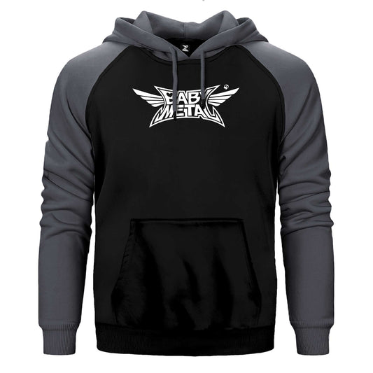 Babymetal Logo Çift Renk Reglan Kol Sweatshirt / Hoodie