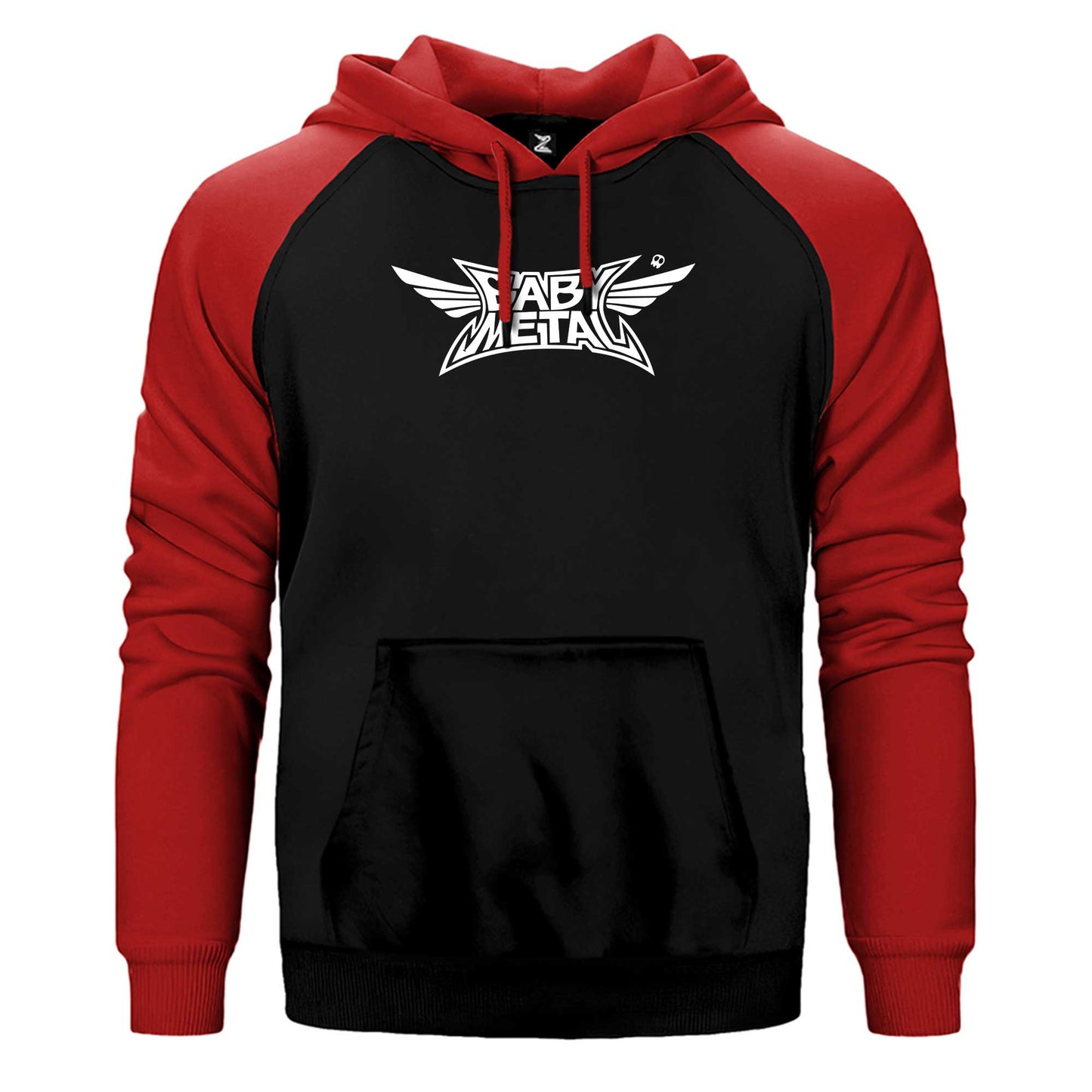 Babymetal Logo Çift Renk Reglan Kol Sweatshirt / Hoodie