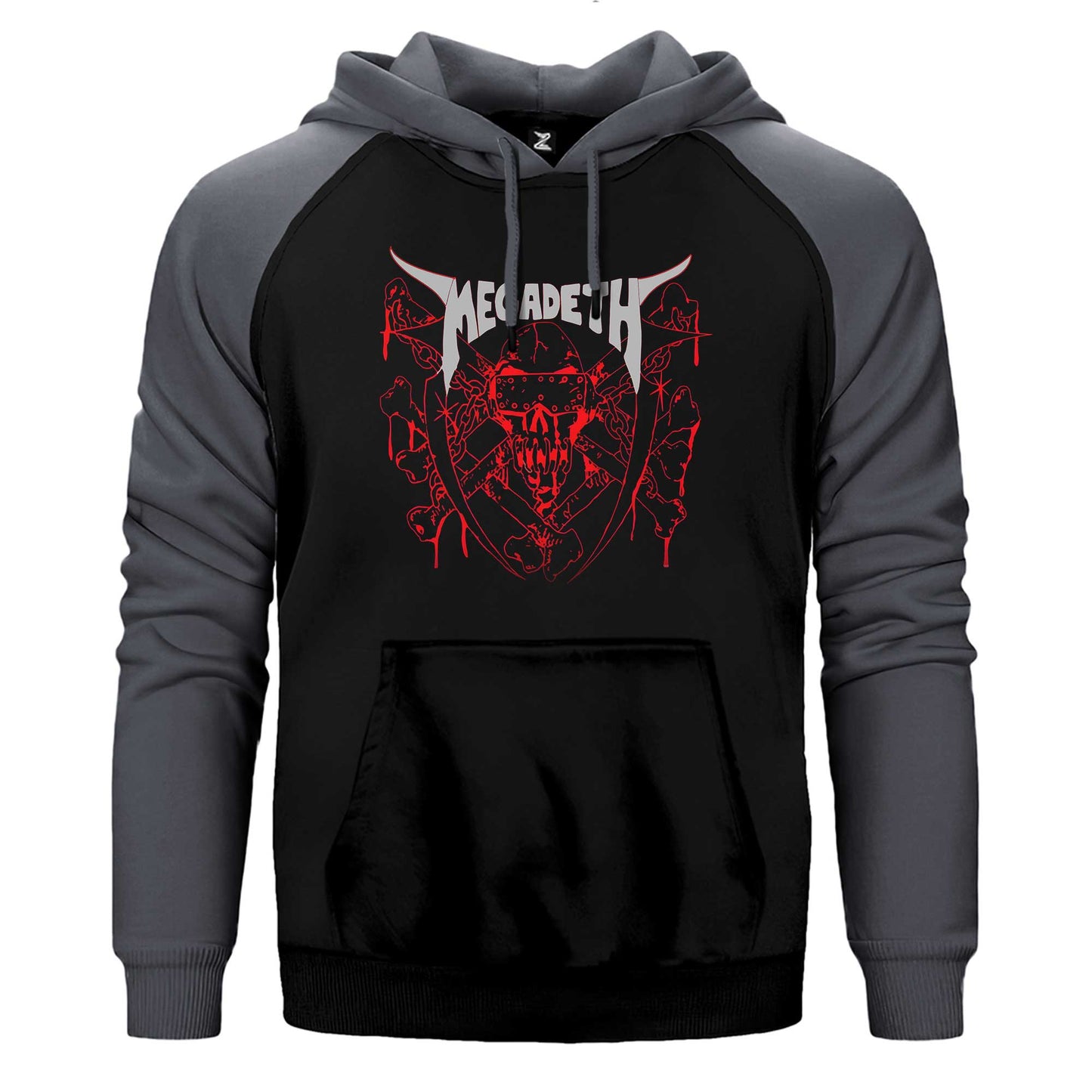 Megadeth Killing Is My Business Çift Renk / Parçalı Reglan Kol Sweatshirt