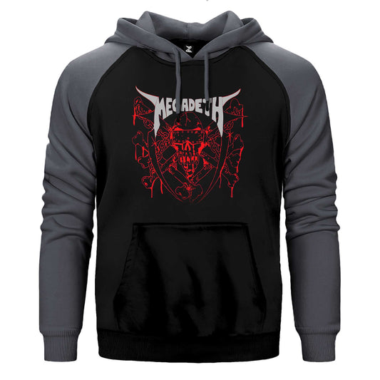 Megadeth Killing Is My Business Çift Renk / Parçalı Reglan Kol Sweatshirt