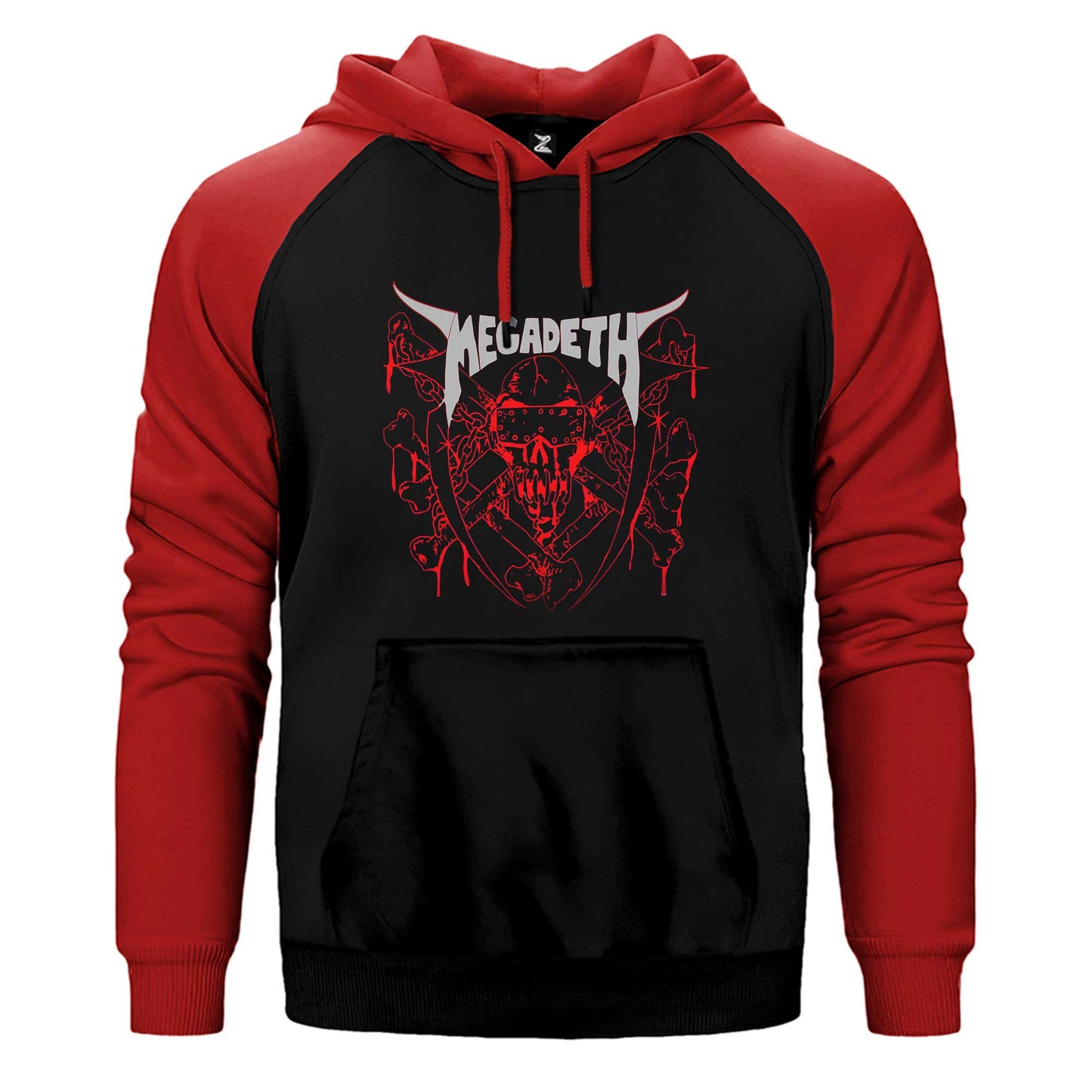 Megadeth Killing Is My Business Çift Renk / Parçalı Reglan Kol Sweatshirt