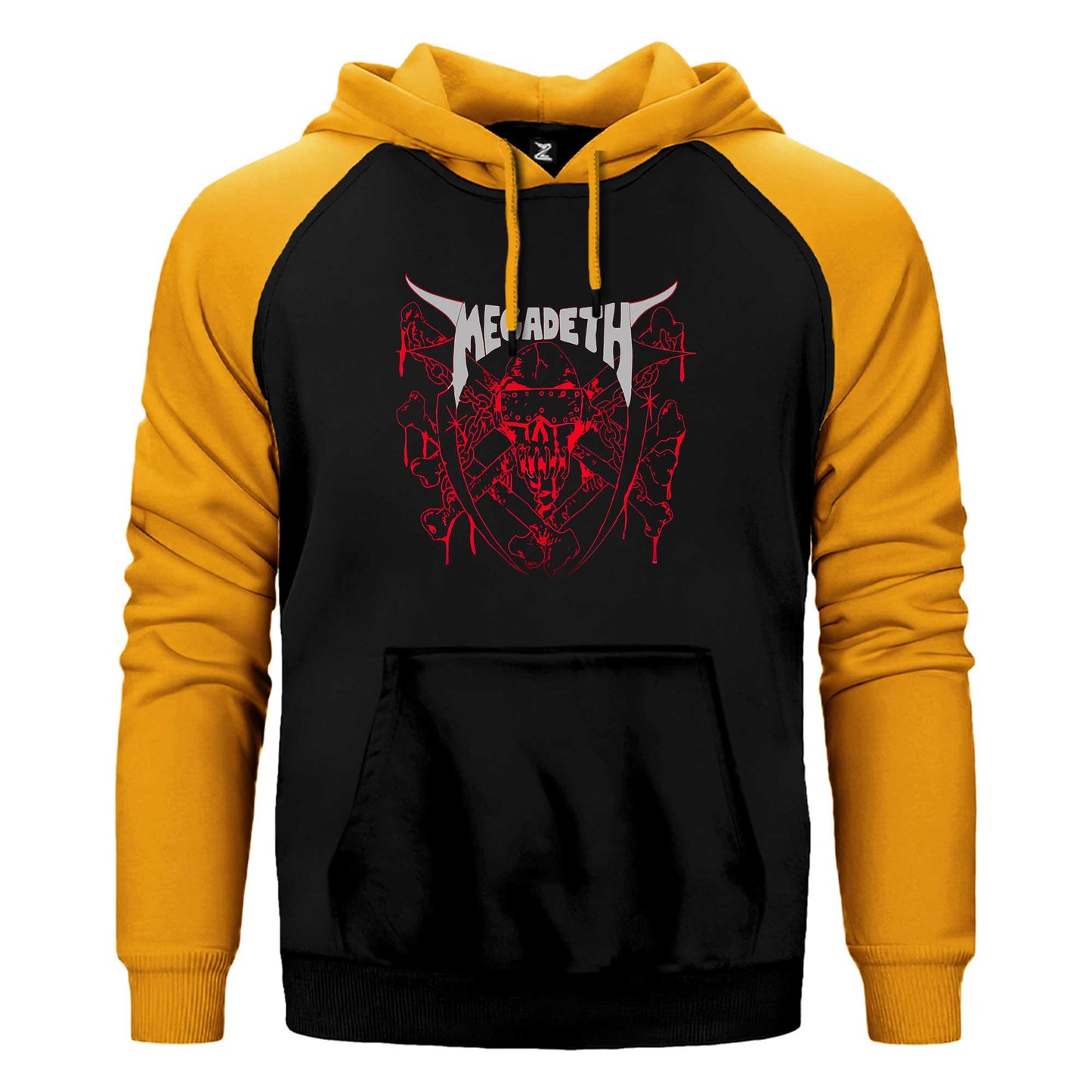 Megadeth Killing Is My Business Çift Renk / Parçalı Reglan Kol Sweatshirt