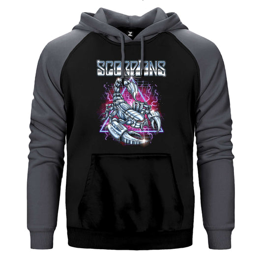 Scorpions Neo-Scorp Çift Renk / Parçalı Reglan Kol Sweatshirt