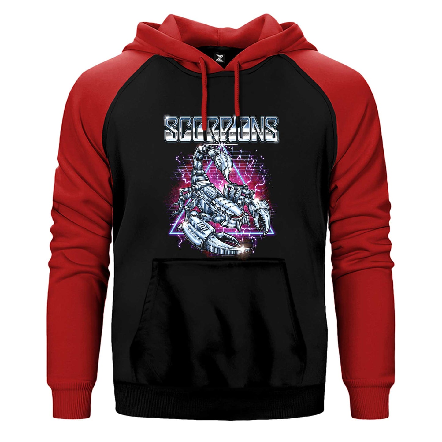 Scorpions Neo-Scorp Çift Renk / Parçalı Reglan Kol Sweatshirt