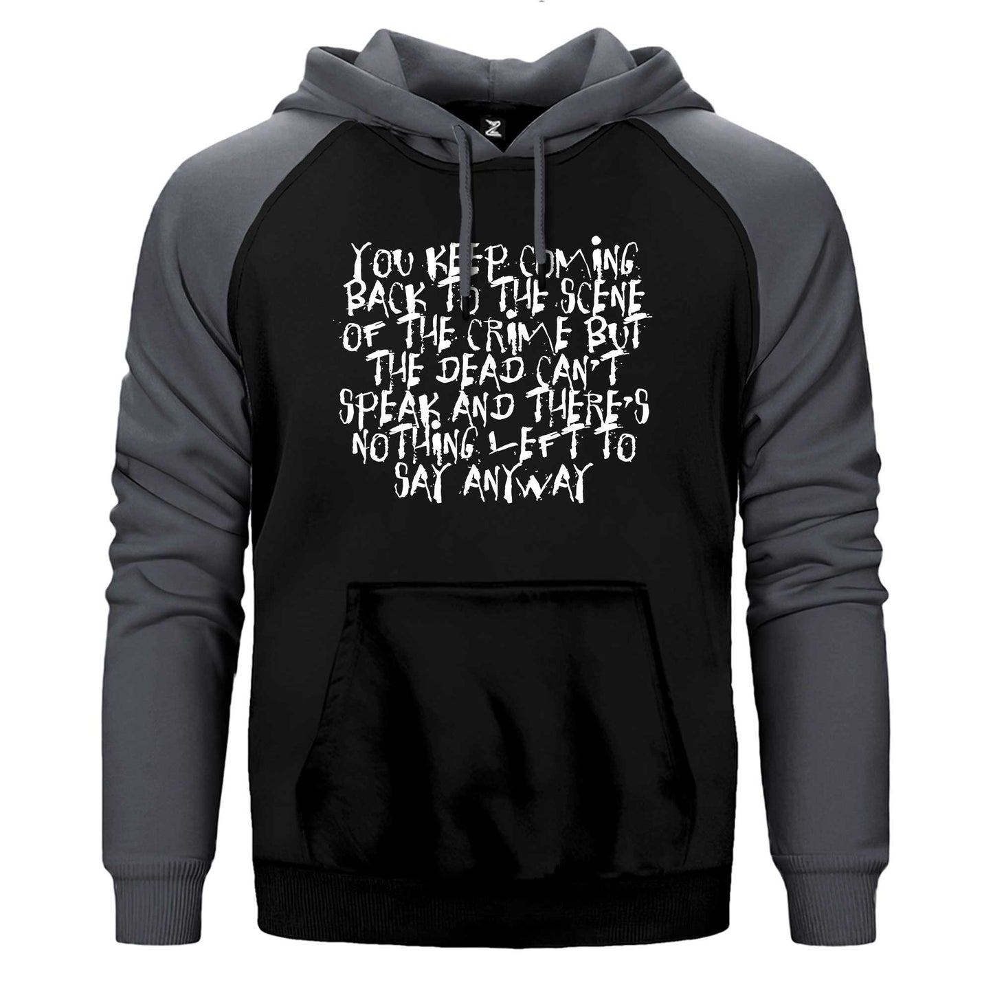 Three Days Grace One-X Tex Çift Renk / Parçalı Reglan Kol Sweatshirt