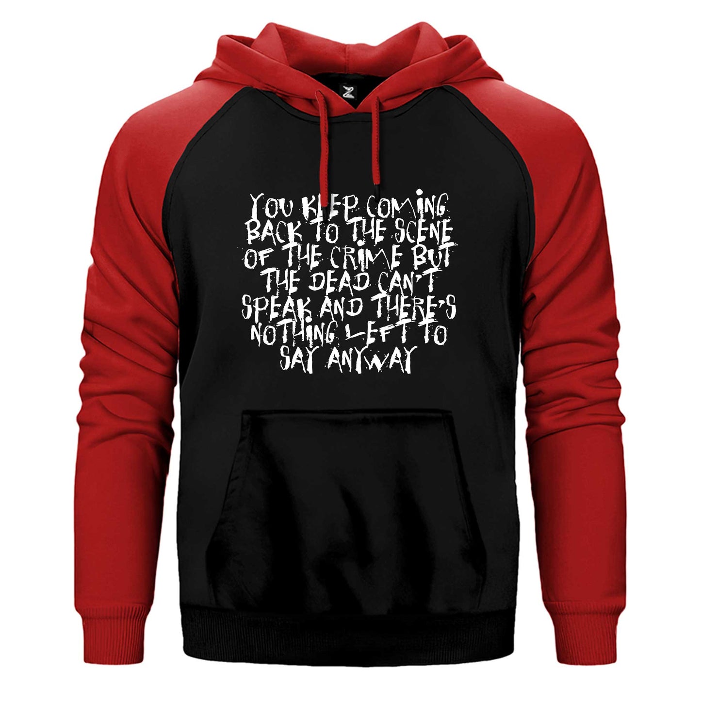 Three Days Grace One-X Tex Çift Renk / Parçalı Reglan Kol Sweatshirt