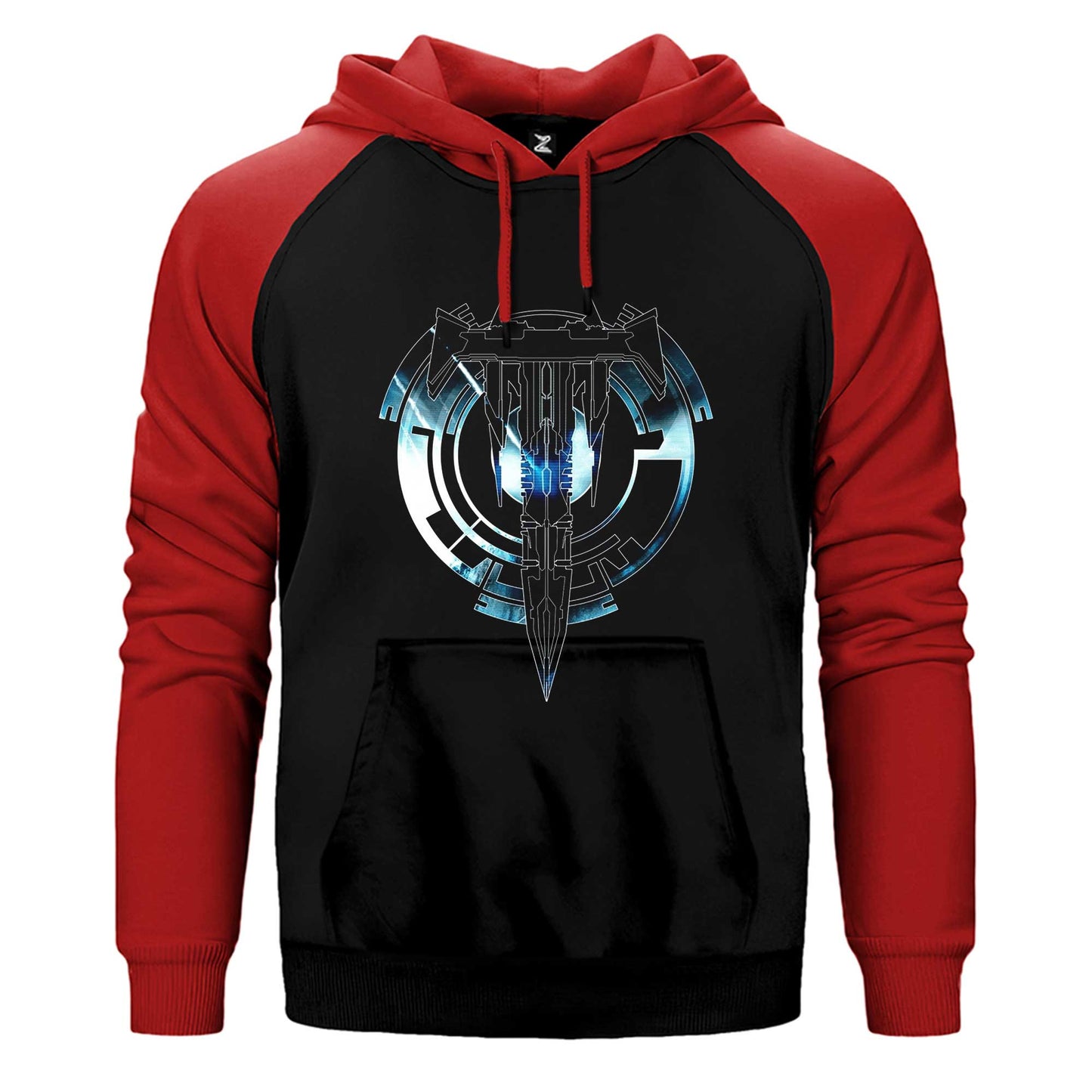Trivium Soroso Çift Renk / Parçalı Reglan Kol Sweatshirt