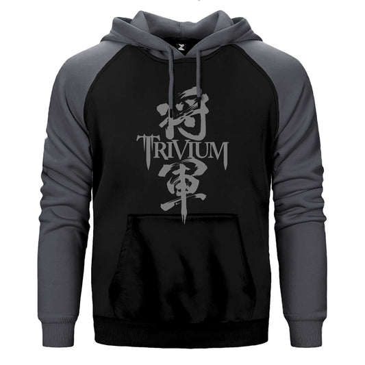 Trivium Shogun Gray Çift Renk / Parçalı Reglan Kol Sweatshirt