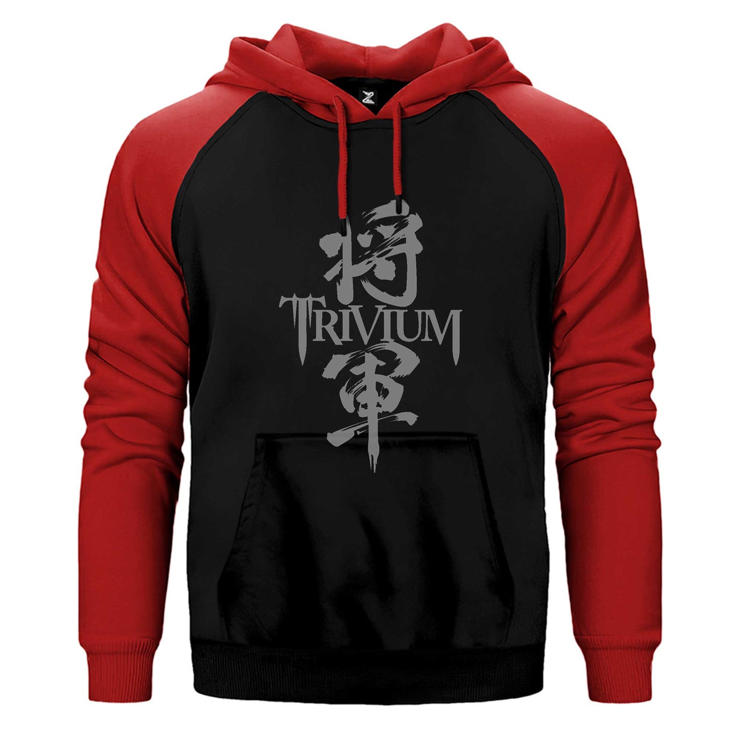 Trivium Shogun Gray Çift Renk / Parçalı Reglan Kol Sweatshirt