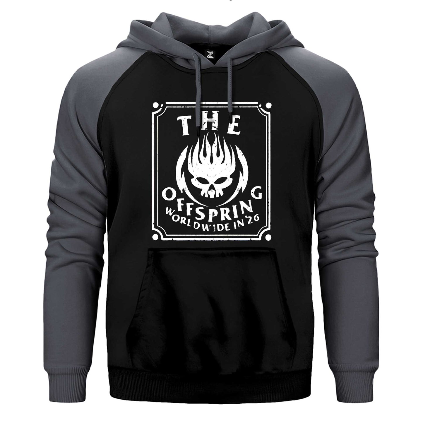 The Offspring Worldwide In '26 Çift Renk / Parçalı Reglan Kol Sweatshirt